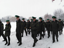 Выпуск офицеров Центра подготовки специалистов пограничного контроля 21 декабря 2018