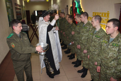 Праздник Богоявления в Пинском пограничном отряде