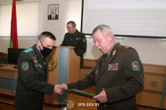 В Минске состоялось собрание прапорщиков органов пограничной службы