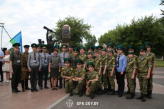 В Брестской крепости прошла акция "Боевой расчет"