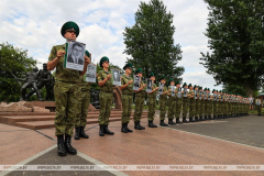 В Брестской крепости прошла акция "Боевой расчет"