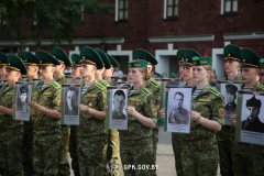 В Брестской крепости прошла акция "Боевой расчет"