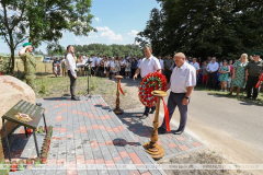 Памятник пограничникам сражавшимся в июне 1941 года открыли в Брестском районе