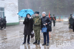 11 декабря 2021 в Сморгонской пограничной группе молодое пополнение приняло военную присягу