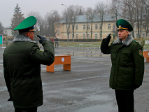 11 декабря 2021 года пограничники-новобранцы  Лидского пограничного отряда приняли Военную присягу...