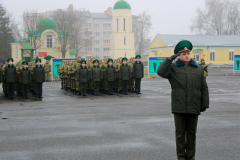 11 декабря 2021 года пограничники-новобранцы  Лидского пограничного отряда приняли Военную присягу...