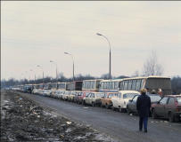 Декабрь 1990 года. Погранпереход "Варшавский мост"...