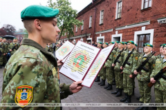 Пограничники приняли присягу в Брестской крепости...