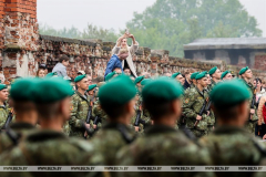 Пограничники приняли присягу в Брестской крепости...