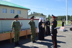 Патриарший Экзарх принял участие в торжественной церемонии закрытия 14-го военно-патриотического и спортивного слёта