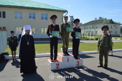 Патриарший Экзарх принял участие в торжественной церемонии закрытия 14-го военно-патриотического и спортивного слёта