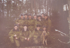2005, Ошмяны, маневренная группа из Сморгони в/ч 2044 с командиром подполковником Александром Гастка