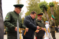 Памятный знак «Пограничникам всех поколений» открыли в Полоцке