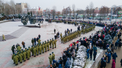 Присяга 19 ноября 2022 года. Гродненская пограничная группа...