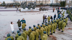 Присяга 19 ноября 2022 года. Гродненская пограничная группа...