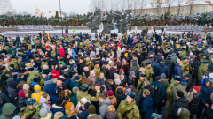 Присяга 19 ноября 2022 года. Гродненская пограничная группа...