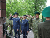 Брестские пограничники почтили память легендарного Варлама Кублашвили