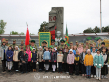 На участке Брестской пограничной группы прошла Эстафета, приуроченная к 105-летию образования пограничных войск