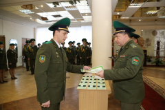 Выпуск младших офицеров органов пограничной службы 28.11.2014