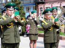 Парад оркестров в Бресте...