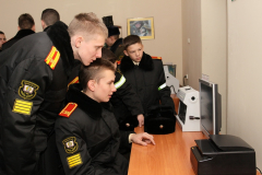 Воспитанники Минского суворовского училища побывали в гостях у пограничников Брестской  Краснознаменной пограничной группы