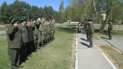 На границу в новом звании...