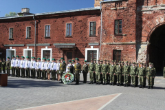 Выпуск младших офицеров 05.06.2015  Центр подготовки специалистов пограничного контроля "Института пограничной службы"(г.Брест)