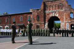 Выпуск младших офицеров 05.06.2015  Центр подготовки специалистов пограничного контроля "Института пограничной службы"(г.Брест)