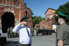 Выпуск младших офицеров 05.06.2015  Центр подготовки специалистов пограничного контроля "Института пограничной службы"(г.Брест)