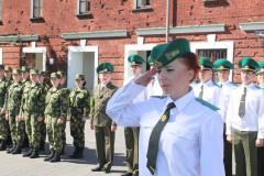 Выпуск младших офицеров 05.06.2015 Центр подготовки специалистов пограничного контроля "Института пограничной службы"(г.Брест)