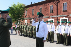 Выпуск младших офицеров 05.06.2015 Центр подготовки специалистов пограничного контроля "Института пограничной службы"(г.Брест)