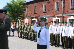 Выпуск младших офицеров 05.06.2015 Центр подготовки специалистов пограничного контроля "Института пограничной службы"(г.Брест)