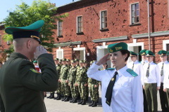 Выпуск младших офицеров 05.06.2015 Центр подготовки специалистов пограничного контроля "Института пограничной службы"(г.Брест)