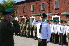 Выпуск младших офицеров 05.06.2015 Центр подготовки специалистов пограничного контроля "Института пограничной службы"(г.Брест)