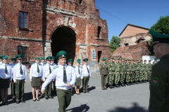 Выпуск младших офицеров 05.06.2015 Центр подготовки специалистов пограничного контроля "Института пограничной службы"(г.Брест)