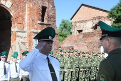 Выпуск младших офицеров 05.06.2015 Центр подготовки специалистов пограничного контроля "Института пограничной службы"(г.Брест)