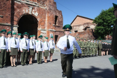 Выпуск младших офицеров 05.06.2015 Центр подготовки специалистов пограничного контроля "Института пограничной службы"(г.Брест)