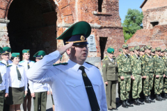 Выпуск младших офицеров 05.06.2015 Центр подготовки специалистов пограничного контроля "Института пограничной службы"(г.Брест)