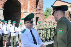 Выпуск младших офицеров 05.06.2015 Центр подготовки специалистов пограничного контроля "Института пограничной службы"(г.Брест)