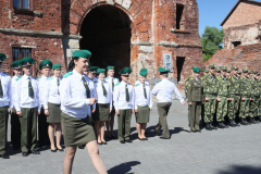 Выпуск младших офицеров 05.06.2015 Центр подготовки специалистов пограничного контроля "Института пограничной службы"(г.Брест)