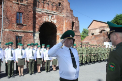 Выпуск младших офицеров 05.06.2015 Центр подготовки специалистов пограничного контроля "Института пограничной службы"(г.Брест)