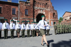 Выпуск младших офицеров 05.06.2015 Центр подготовки специалистов пограничного контроля "Института пограничной службы"(г.Брест)