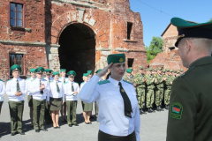 Выпуск младших офицеров 05.06.2015 Центр подготовки специалистов пограничного контроля "Института пограничной службы"(г.Брест)