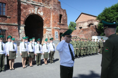 Выпуск младших офицеров 05.06.2015 Центр подготовки специалистов пограничного контроля "Института пограничной службы"(г.Брест)