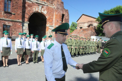 Выпуск младших офицеров 05.06.2015 Центр подготовки специалистов пограничного контроля "Института пограничной службы"(г.Брест)