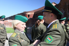 Выпуск младших офицеров 05.06.2015 Центр подготовки специалистов пограничного контроля "Института пограничной службы"(г.Брест)