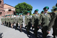 Выпуск младших офицеров 05.06.2015 Центр подготовки специалистов пограничного контроля "Института пограничной службы"(г.Брест)