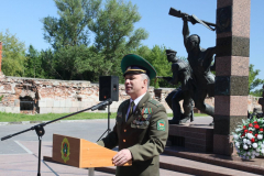 Выпуск младших офицеров 05.06.2015 Центр подготовки специалистов пограничного контроля "Института пограничной службы"(г.Брест)