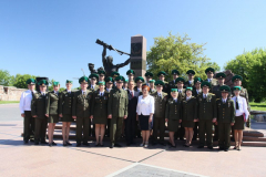 Выпуск младших офицеров 05.06.2015 Центр подготовки специалистов пограничного контроля "Института пограничной службы"(г.Брест)