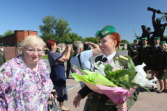 Выпуск младших офицеров 05.06.2015 Центр подготовки специалистов пограничного контроля "Института пограничной службы"(г.Брест)